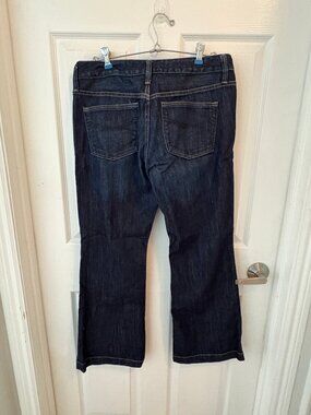 1969 Gap Long & Lean Dark Blue Jeans 10a